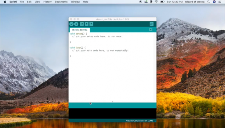 Как программировать ардуино на mac os